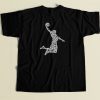 Basketball Player Typography T Shirt Style
