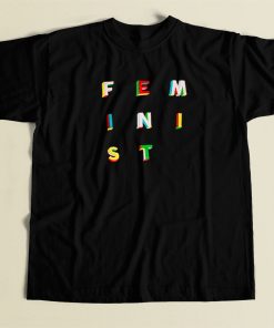 Feminist Embroidered Vintage T Shirt Style