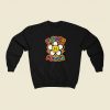 Flower Hippie Power 80s Sweatshirt Style