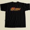 I Am Average To Infinity 80s Retro T Shirt Style