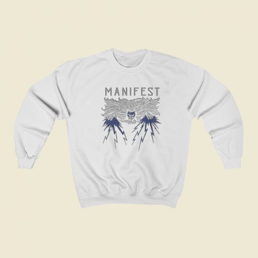 Manifest Magic Wizard 80s Sweatshirt Style