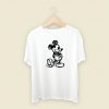 Sketch Disney Mickey Funny T Shirt Style
