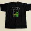 Missing Alien Funny 80s Retro T Shirt Style