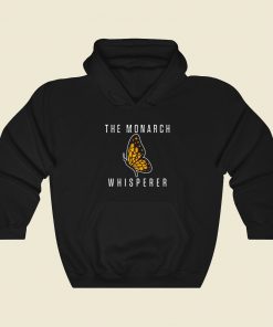 Monarch Butterfly 80s Retro Hoodie Style