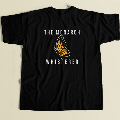 Monarch Butterfly 80s Retro T Shirt Style