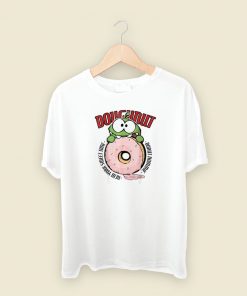 Om Nom Doughnut 80s Retro T Shirt Style