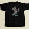 Peace Mickey Mouse Sprinkle T Shirt Style