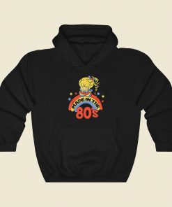 Rainbow Made In The 80s Hoodie Style