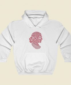 Ruth Bader Ginsburg Quote Aesthetic Hoodie Style