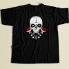 Satanic Skull Vintage 80s Retro T Shirt Style