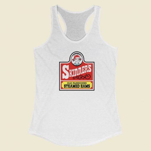 Skinners Old Fashioned Steamed 80s Racerback Tank Top