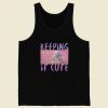 The Child Keeping It Cute 80s Retro Tank Top