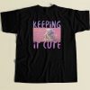 The Child Keeping It Cute 80s Retro T Shirt Style