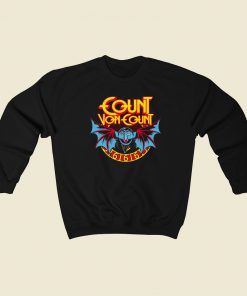 Funny The Count Batman 80s Retro Sweatshirt Style