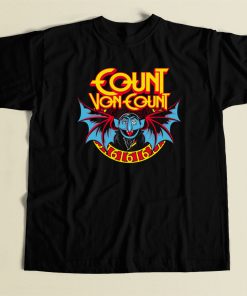 Funny The Count Batman 80s Retro T Shirt Style