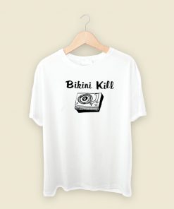 Bikini Kill Tape 80s Retro T Shirt Style