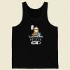 Cleaning Mode On Sloth 80s Retro Tank Top