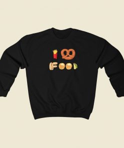 Food Lover Cooking 80s Sweatshirt Style