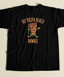 Hookipa Beach Vacation Hawaii 80s Retro T Shirt Style