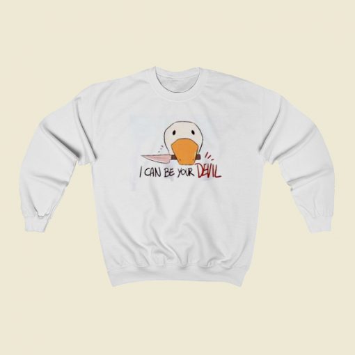 I Can Be Your Devil 80s Sweatshirt Style