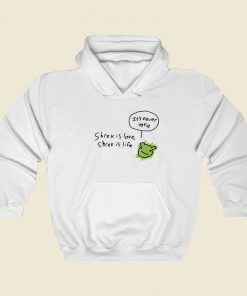 It Is Never Ogre Funny Hoodie Style
