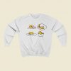 Lazy Eggs Gudetama 80s Sweatshirt Style