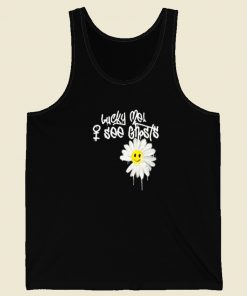 Lucky Me See Ghosts Daisy 80s Retro Tank Top