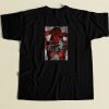 Marvel Elektra Double Exposed 80s Retro T Shirt Style