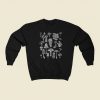 Mushroom Dark Academia 80s Sweatshirt Style