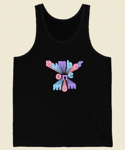 Number One Mom 80s Retro Tank Top