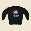 Popcorn Power Comic 80s Sweatshirt Style