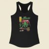 A Wild Cathulhu Appears 80s Racerback Tank Top