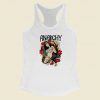 Anarchy Gothic Graphic 80s Racerback Tank Top