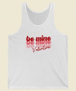 Be Mine Valentine 80s Tank Top