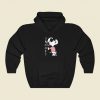 Cool Snoopy In Pink Hoodie Style