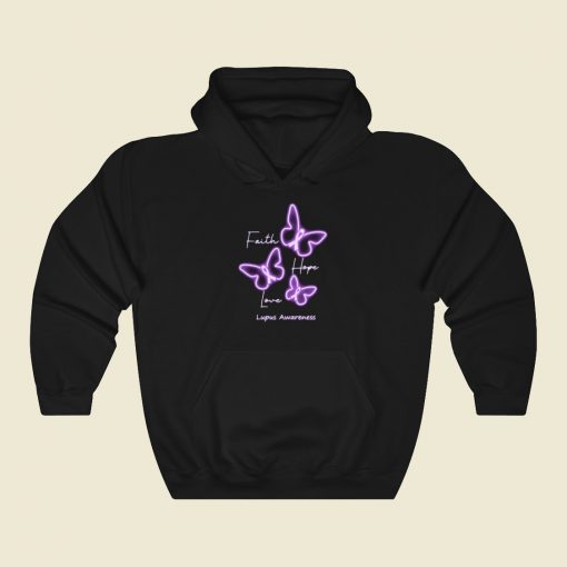 Lupus Awareness Graphic Hoodie Style