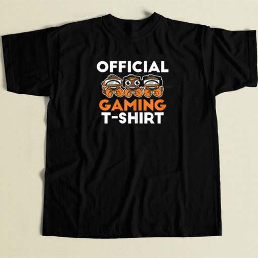 For Game Lover 80s Retro T Shirt Style