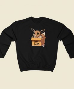 Funny Free Eevee 80s Sweatshirts Style