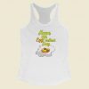 Have An Egg Cellent Day Retro 80s Racerback Tank Top