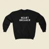 Heart Breaker Block Valentine 80s Sweatshirt Style