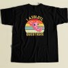 I Axolotl Questions Funny 80s T Shirt Style
