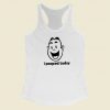 I Pooped Today Funny 80s Racerback Tank Top