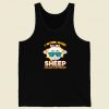 I Work So Hard For My Sheep 80s Tank Top