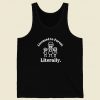 Licensed Parent Literally 80s Tank Top