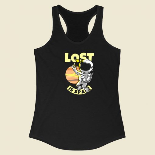 Lost In Space Funny Racerback Tank Top