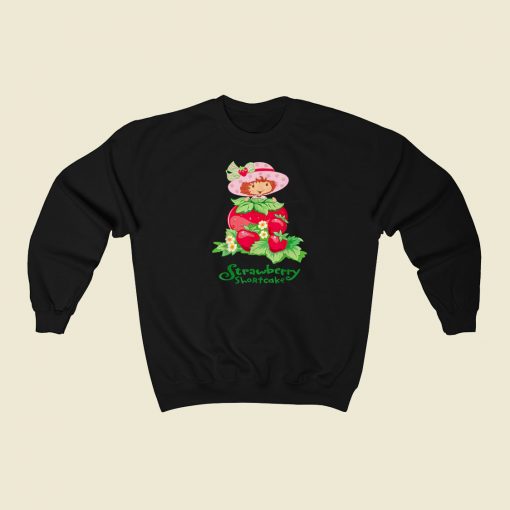 Retro Strawberry Shortcakes 80s Sweatshirt Style