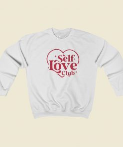 Self Love Club Valentine Day 80s Sweatshirt Style