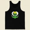 Space Lover Weed Cannabis Funny 80s Tank Top