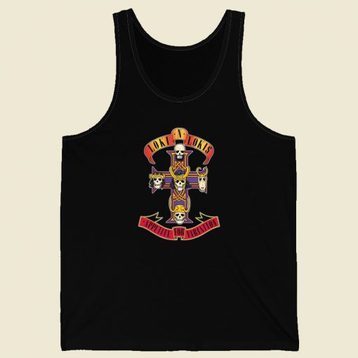 Appetite For Variation Graphic 80s Tank Top