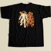 Astronaut Scuba Diving 80s T Shirt Style